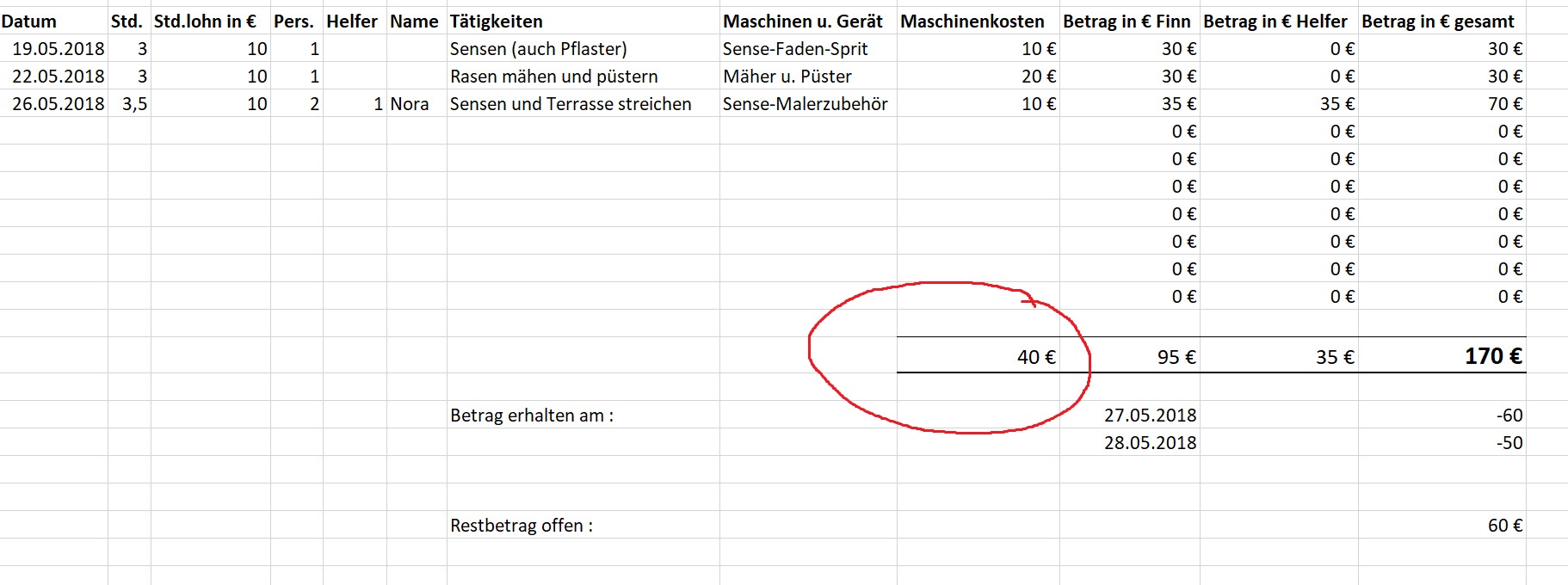 Wie trage ich eine Formel in Excel ein, wenn ich eine ...