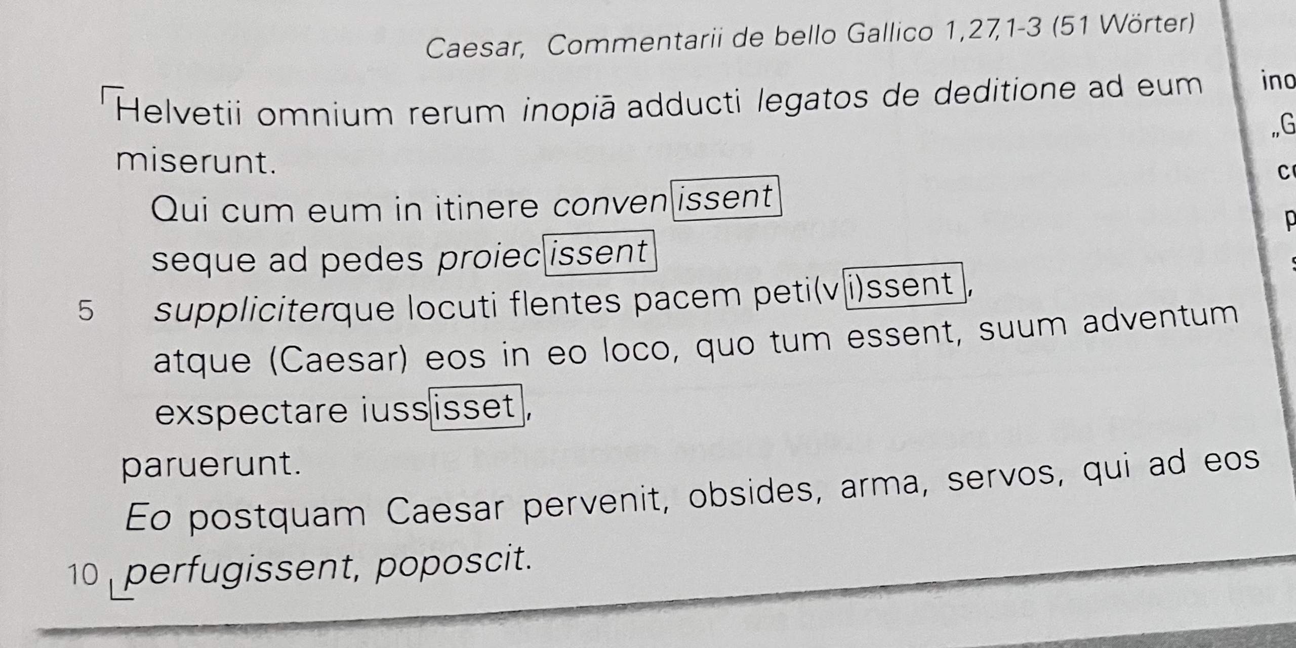 Ceasertext Wie übersetzt man diesen Text von Caesar? (Schule, Sprache, Grammatik)