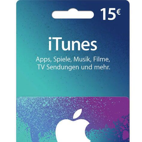 guthaben karten wie itunes