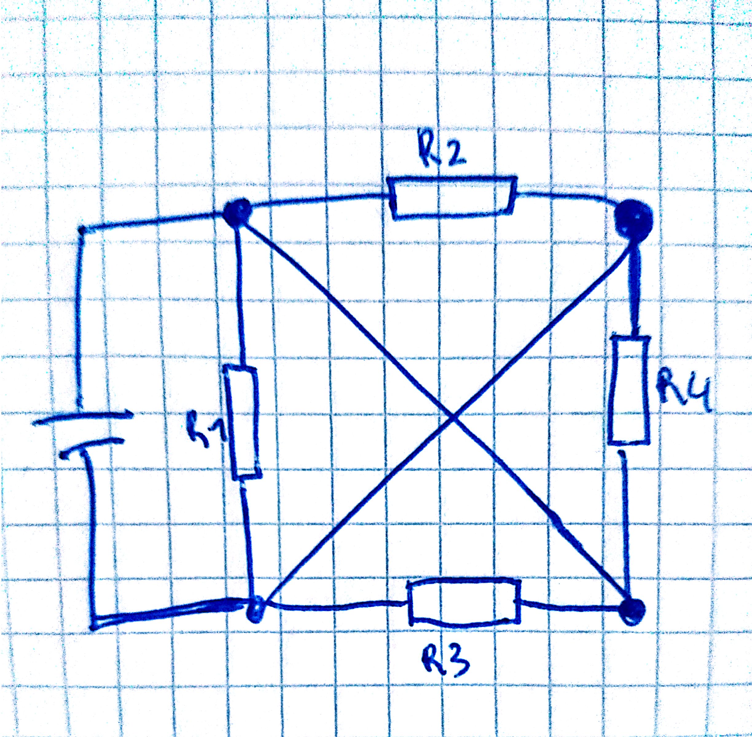 Schaltungen elektrischen elektronik elektrotechnik schaltplan strom Wie vereinfache ich so eine Schaltung? (Elektrotechnik, Ohmen)