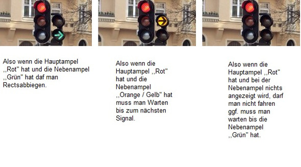 Wie Verhalt Sich Das Genau Mit Der Rechtsabbieger Ampel Verkehr