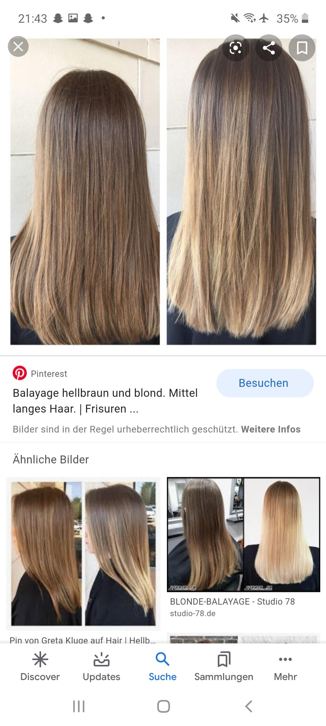 wie viel gramm balayage haare