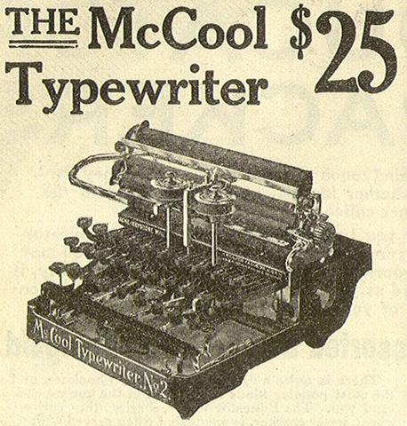 Schreibmaschinen Werbung   - (Technik, Geld, Schreiben)