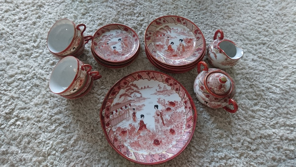 Wie viel ist das chinesische Tee Service wert? (Geld, Allgemeinwissen, Möbel)