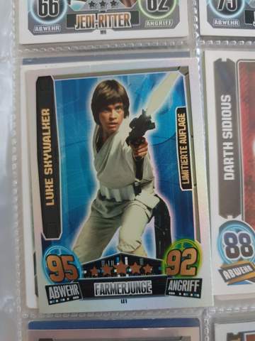 Wie viel ist die Luke Skywalker limitierte Auflage Karte von Match Wie viel ist die Luke Skywalker limitierte Auflage Karte von Match