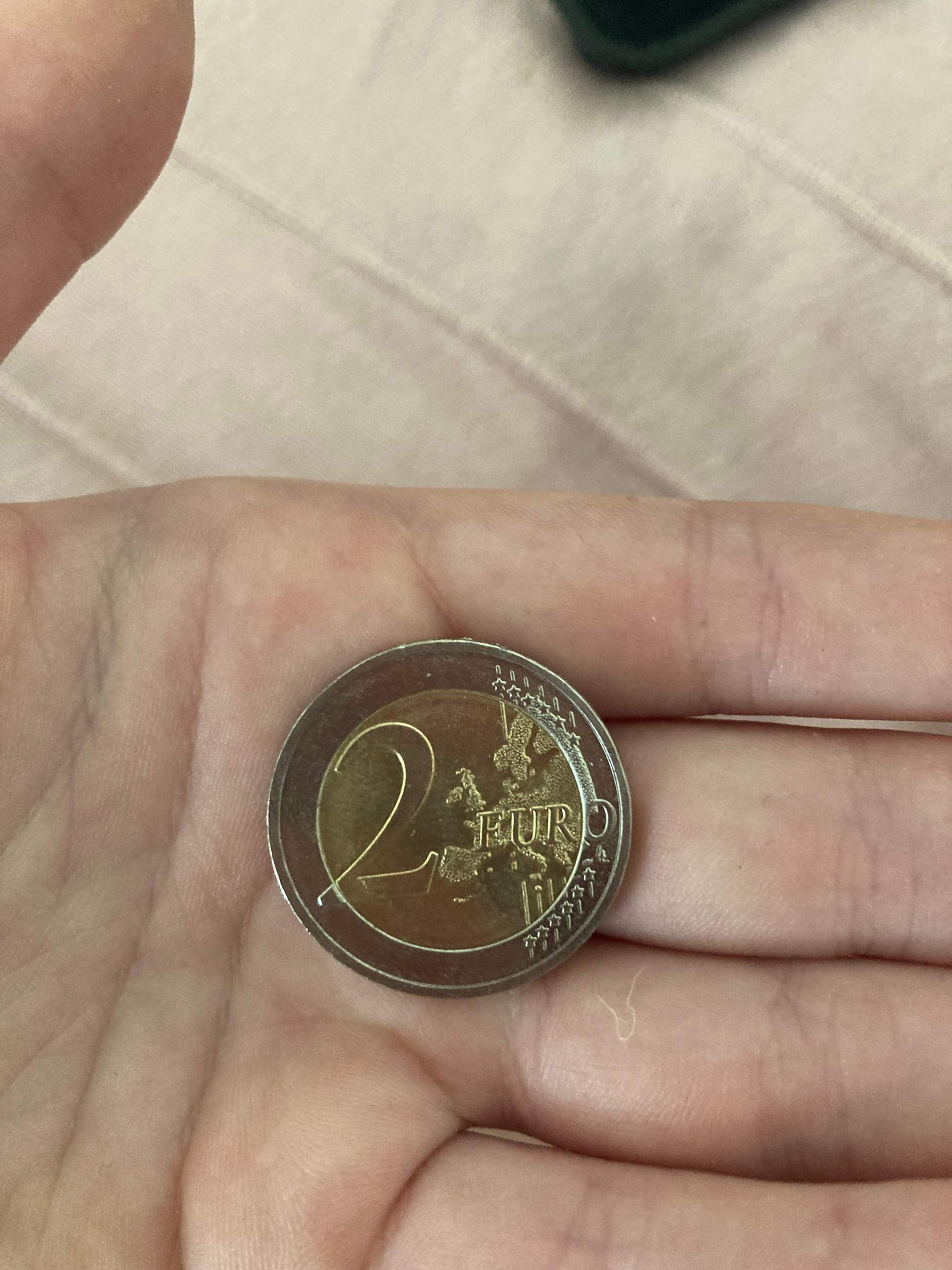 Wie viel ist diese Karl der Große Münze wert? (Geld, Euro, Münzen)