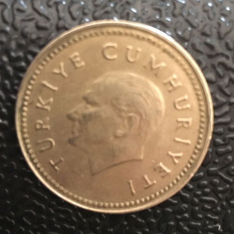Hinten  - (Münzen, Lira)