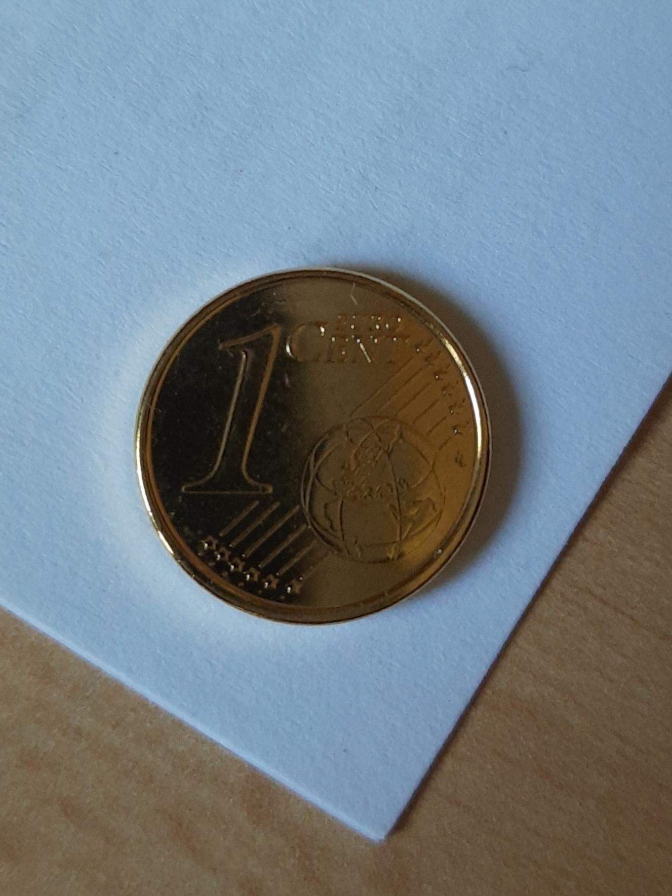 Wie viel ist ein goldener Cent Wert? (Geld, Euro, Münzen)