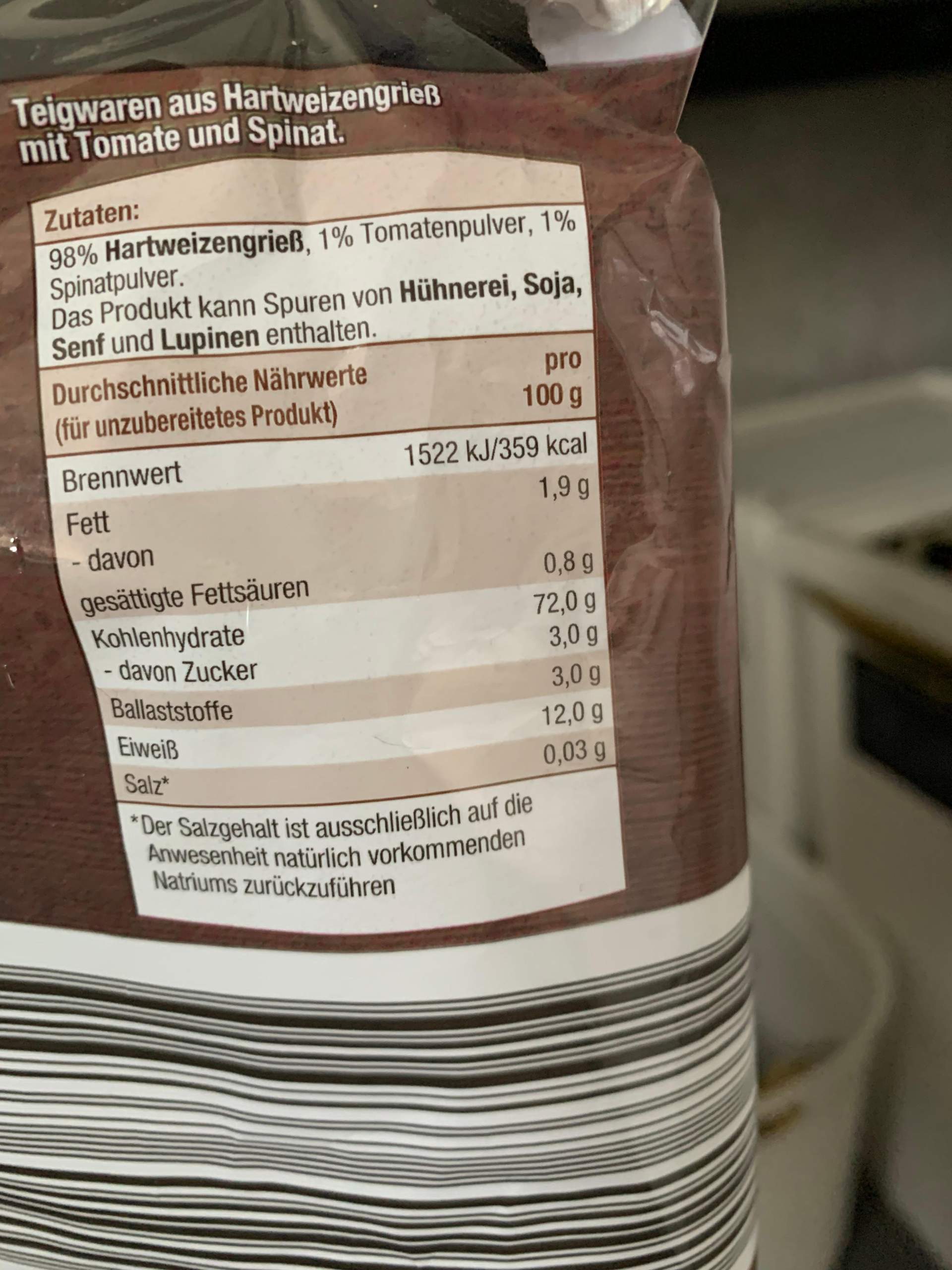 Wie viel Kalorien haben dann 100g gekochte Nudeln? (Gesundheit und Medizin, Ernährung, Sport und Wie viel Kalorien haben dann 100g gekochte Nudeln? (Gesundheit und Medizin, Ernährung, Sport und