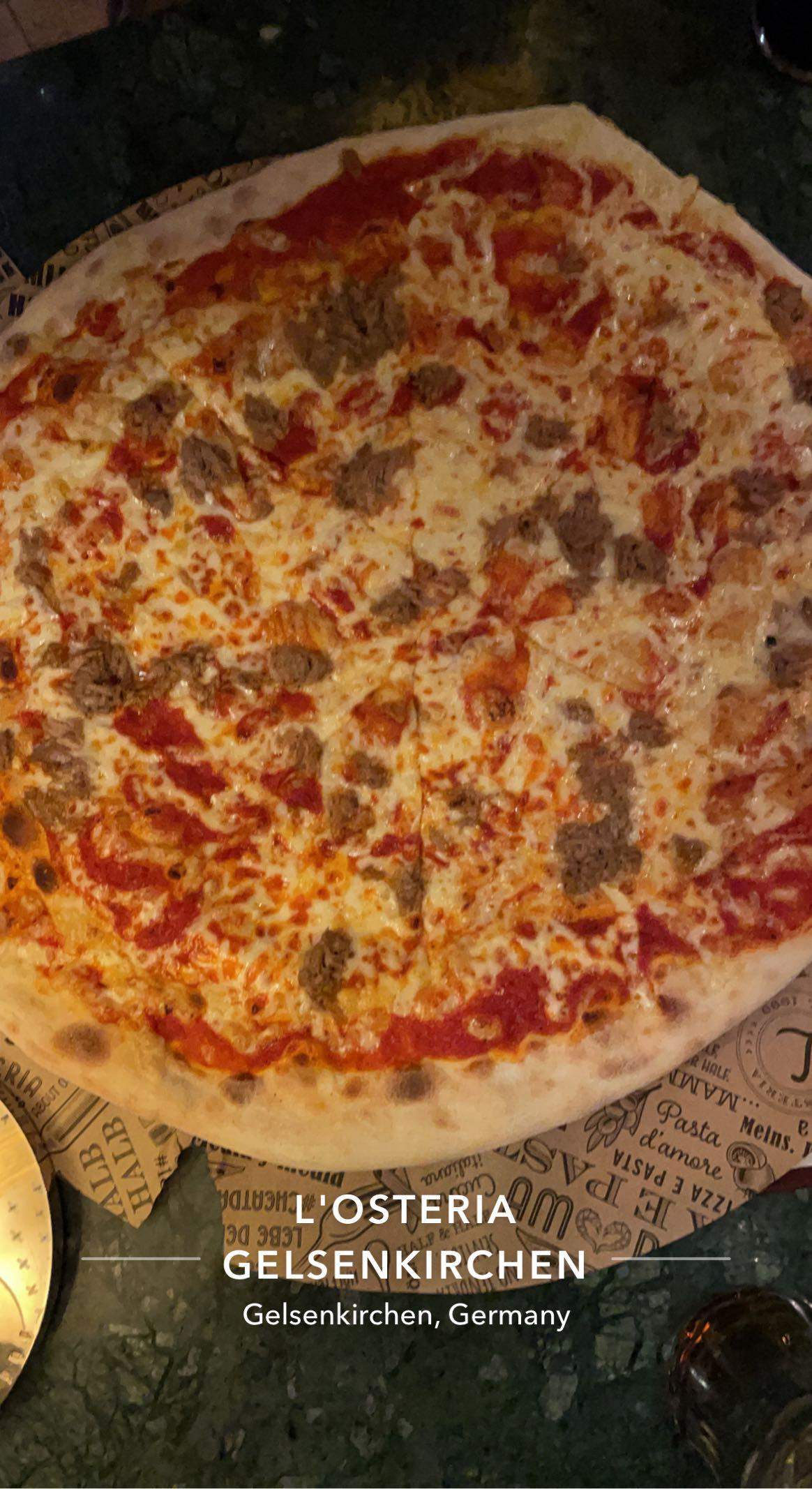 Wie viel Kalorien hat die halbe Pizza ca? (Sport