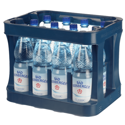 Wie viel kg wiegt ein Wasserkasten mit Plastikflaschen? (Gewicht, Wasser)