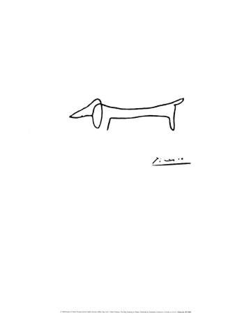 Der Hund - (Preis, Picasso, der hund)