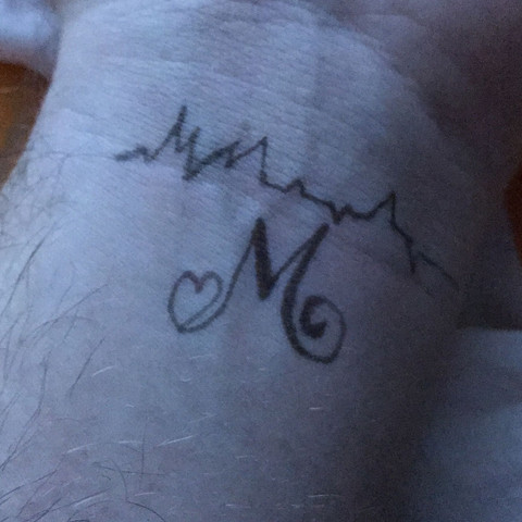 Handgelenk Herzschlag Tattoo Vorlage Zuhause Und Interieur