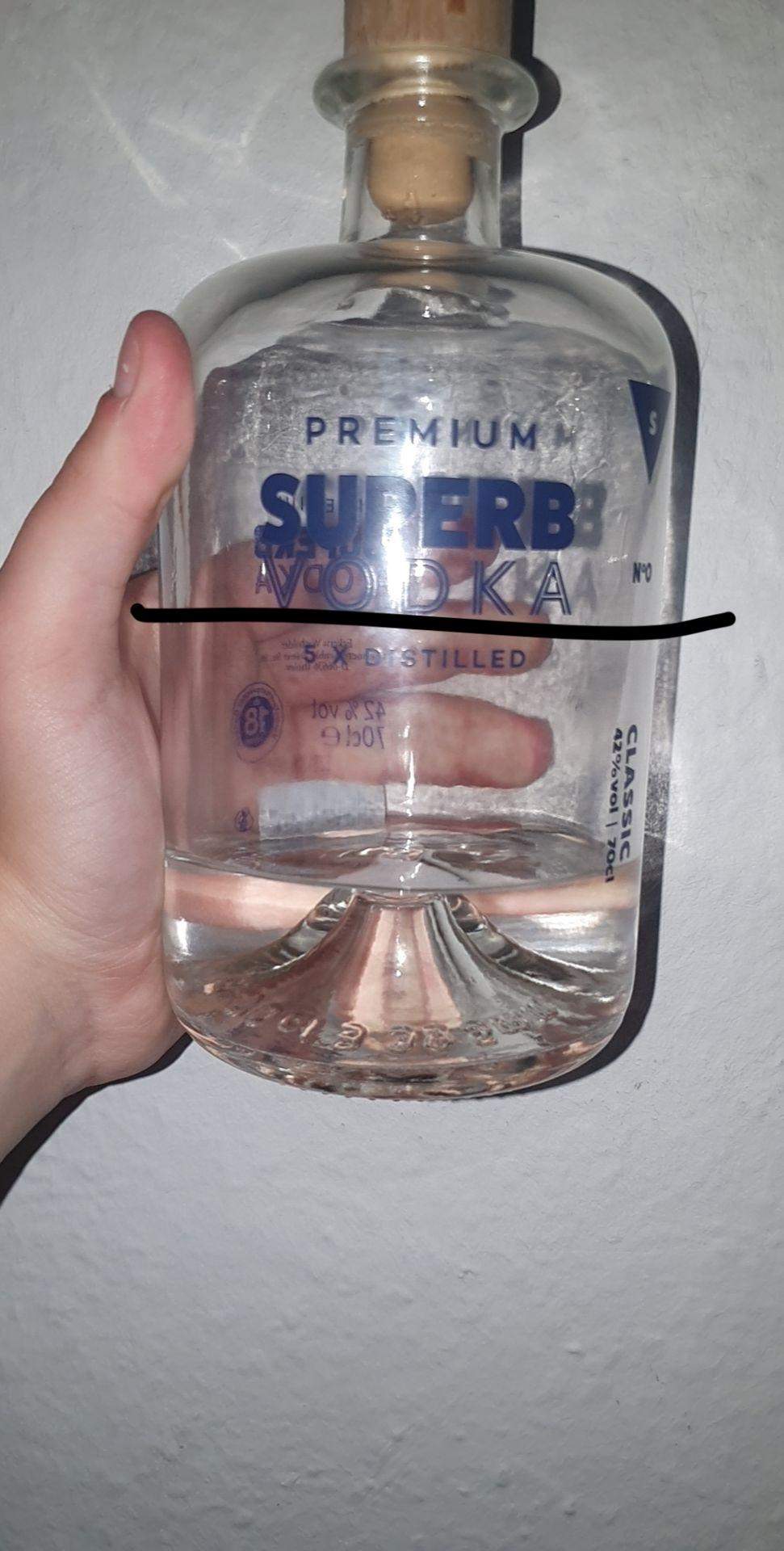 Wie viel ml Vodka ist dass? (Gesundheit und Medizin, Alkohol, Wodka)