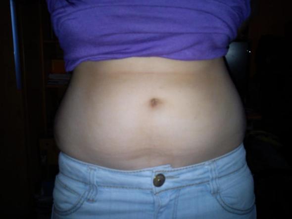 Mein fetter Bauch ohne Oberteil :( - (abnehmen, Gewicht, Diät)