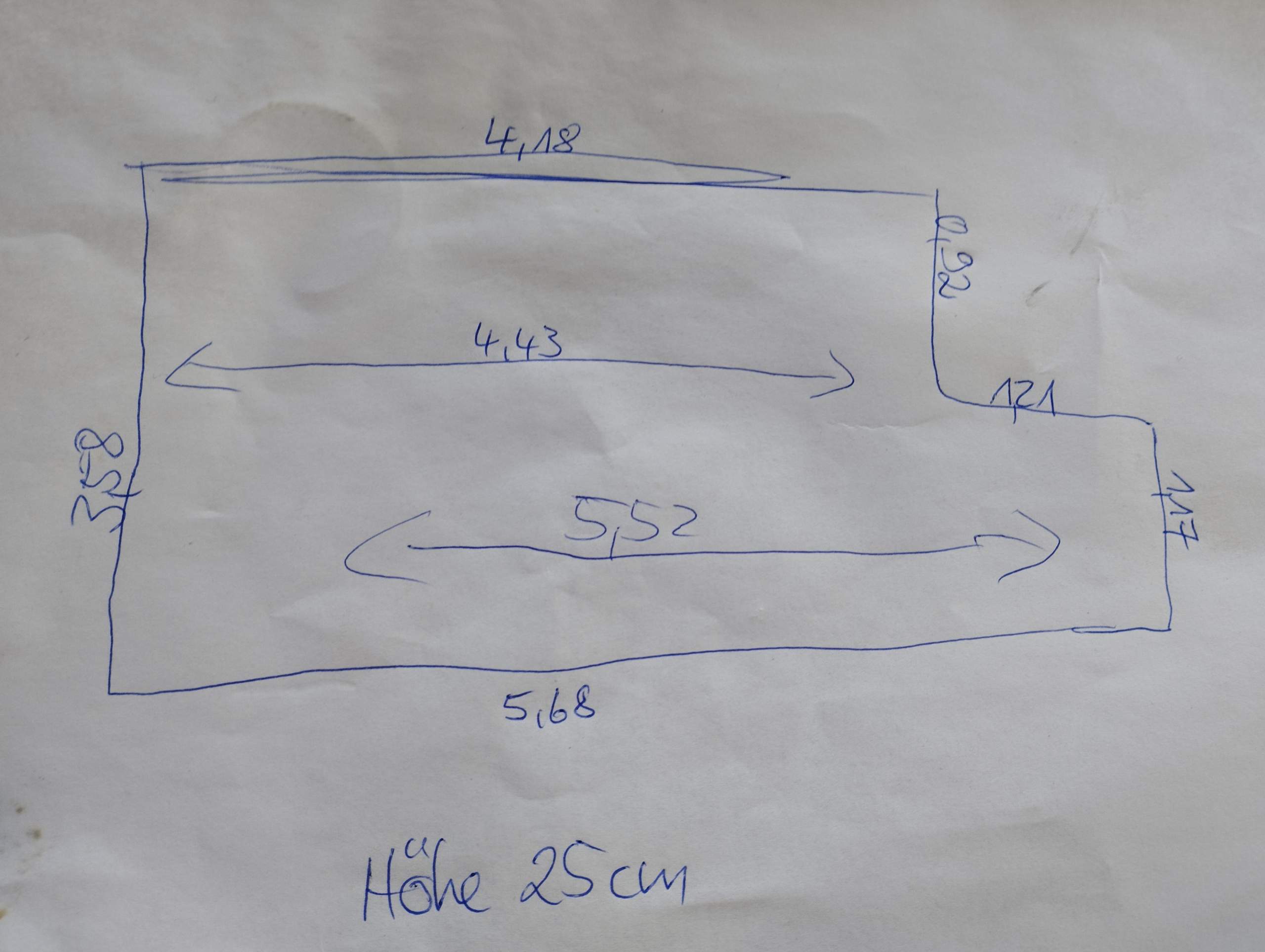 Wie viel Sand? (rechnen, Geometrie, Volumen)