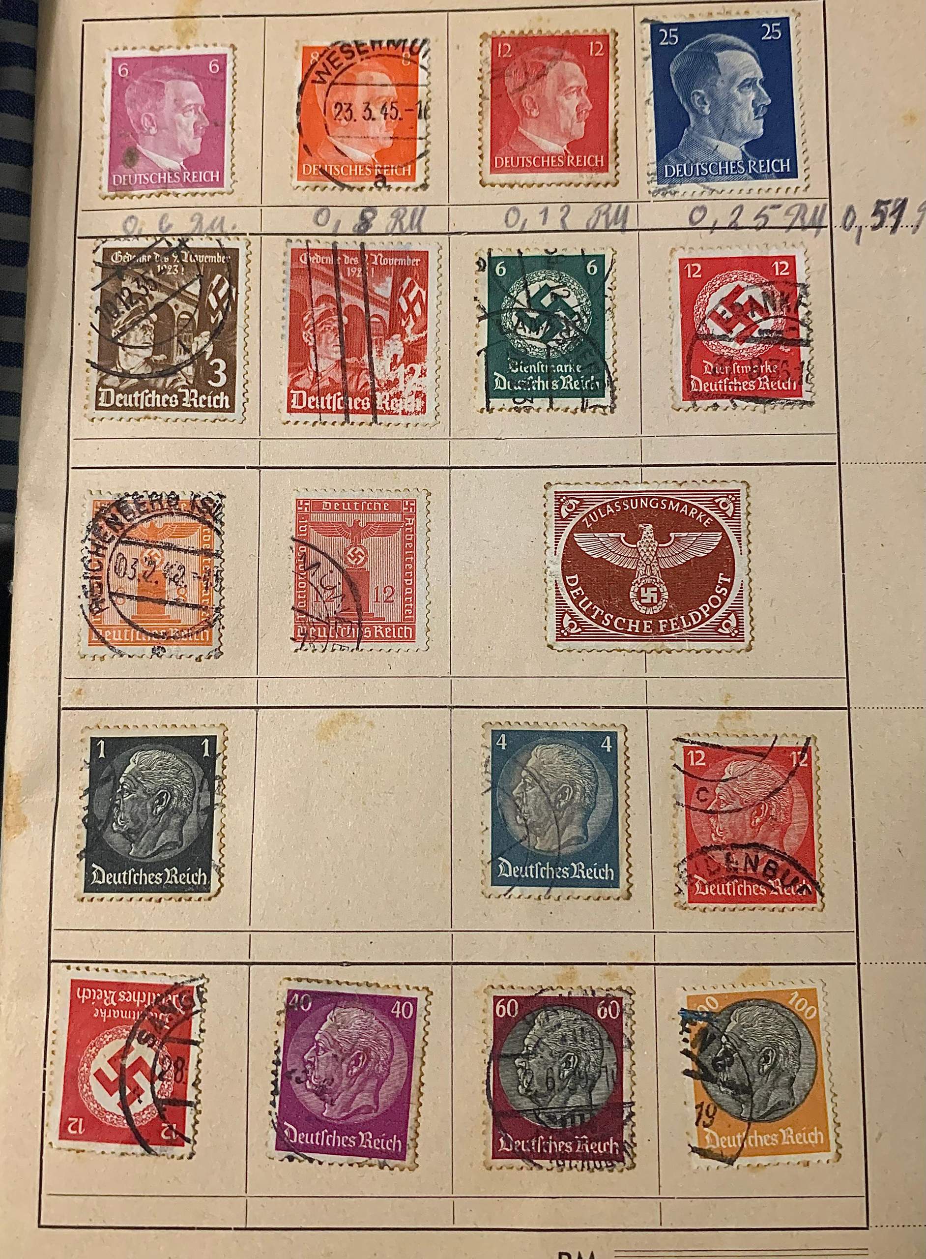 Wie viel sind diese Briefmarken wert? (Geld, DDR, Antiquitäten)
