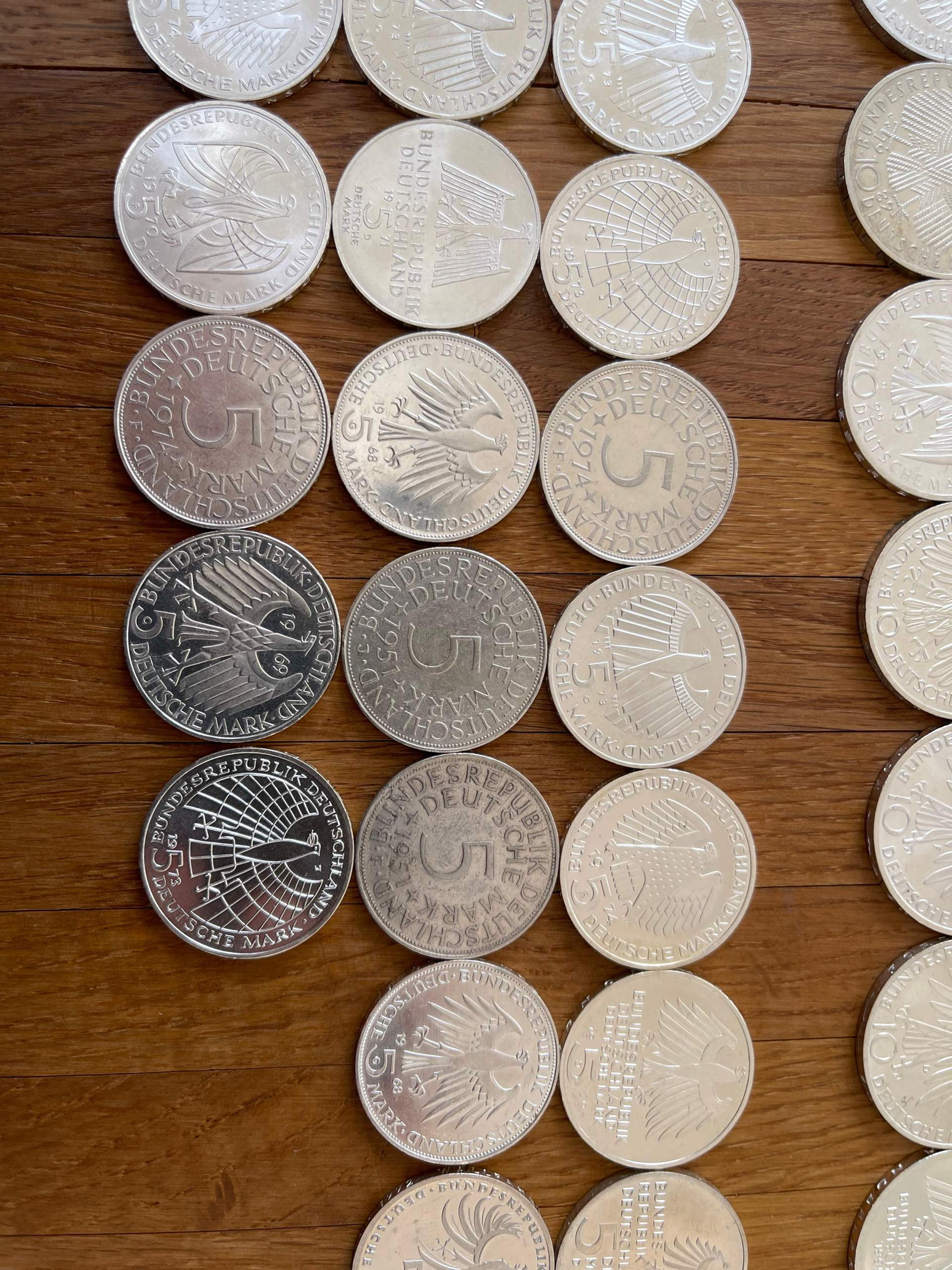 Wie Viel Sind Diese Deutsche Mark M nzen Wert Geld  wie-viel-sind-diese-deutsche-mark-m-nzen-wert-geld