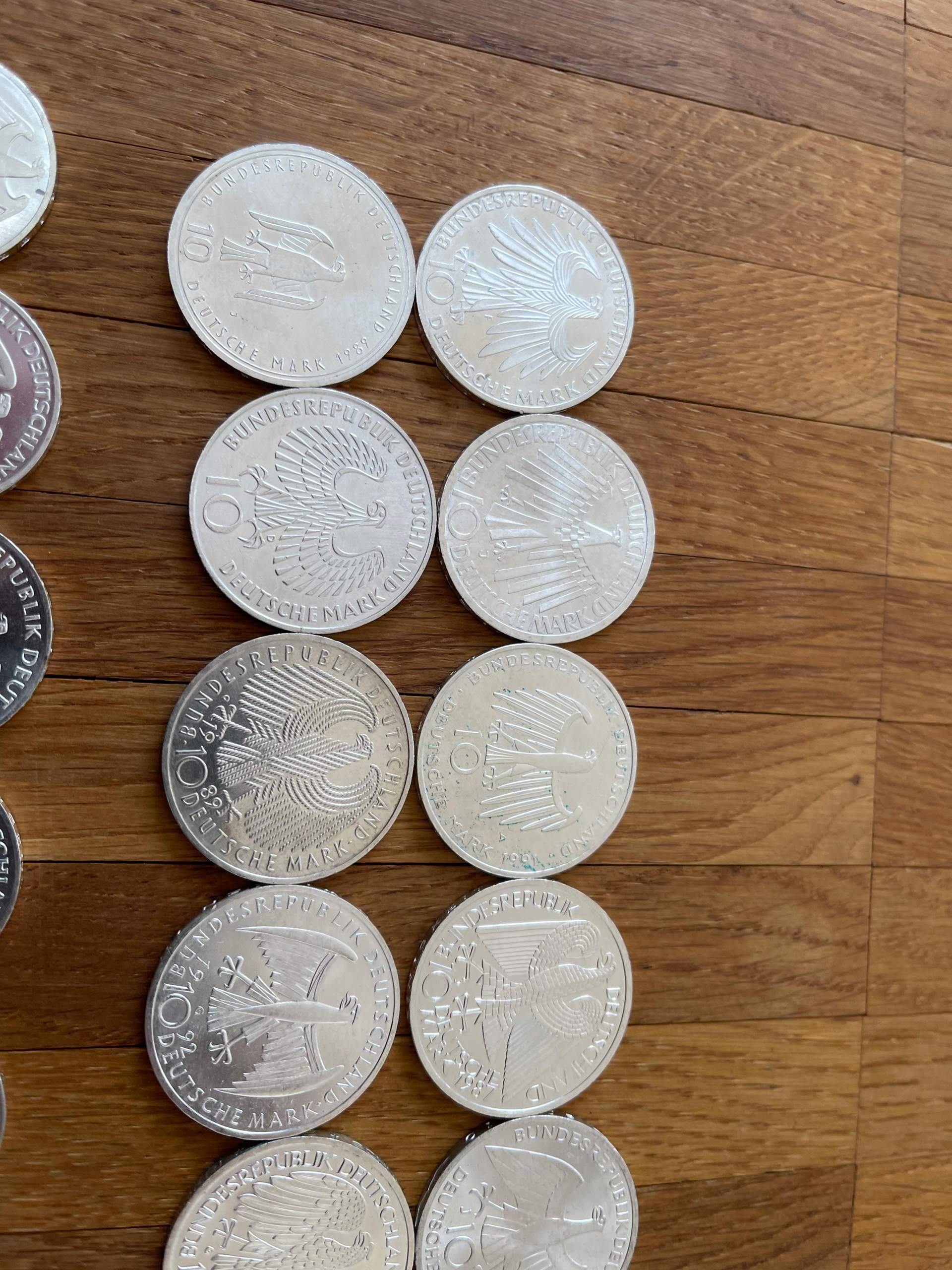 Wie viel sind diese Deutsche Mark Münzen wert? (Geld)