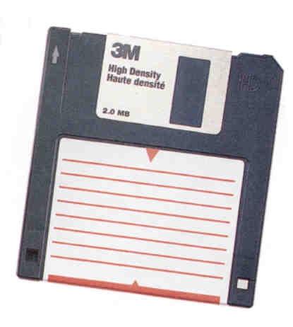 Eine 2MB Diskette - (Computer, PC, Hardware)