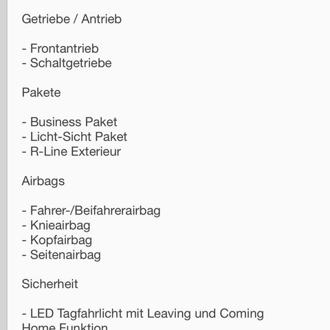 Auto Info 3 - (Auto und Motorrad, Autokauf, VW)