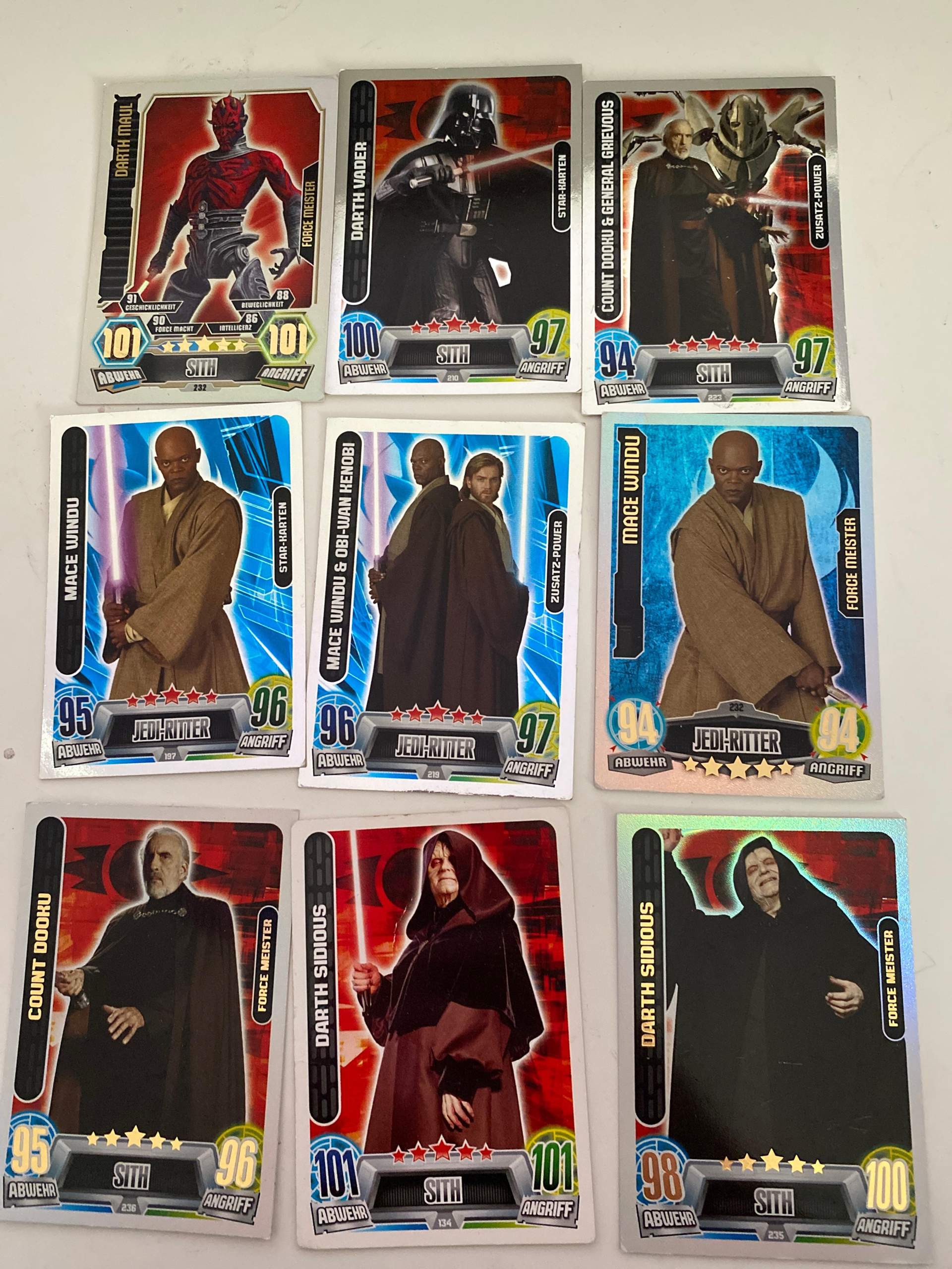 Wie viel wert (Star wars)? (Sammelkarten)