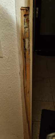 Wie viel würde die Reparatur dieser Tür kosten?