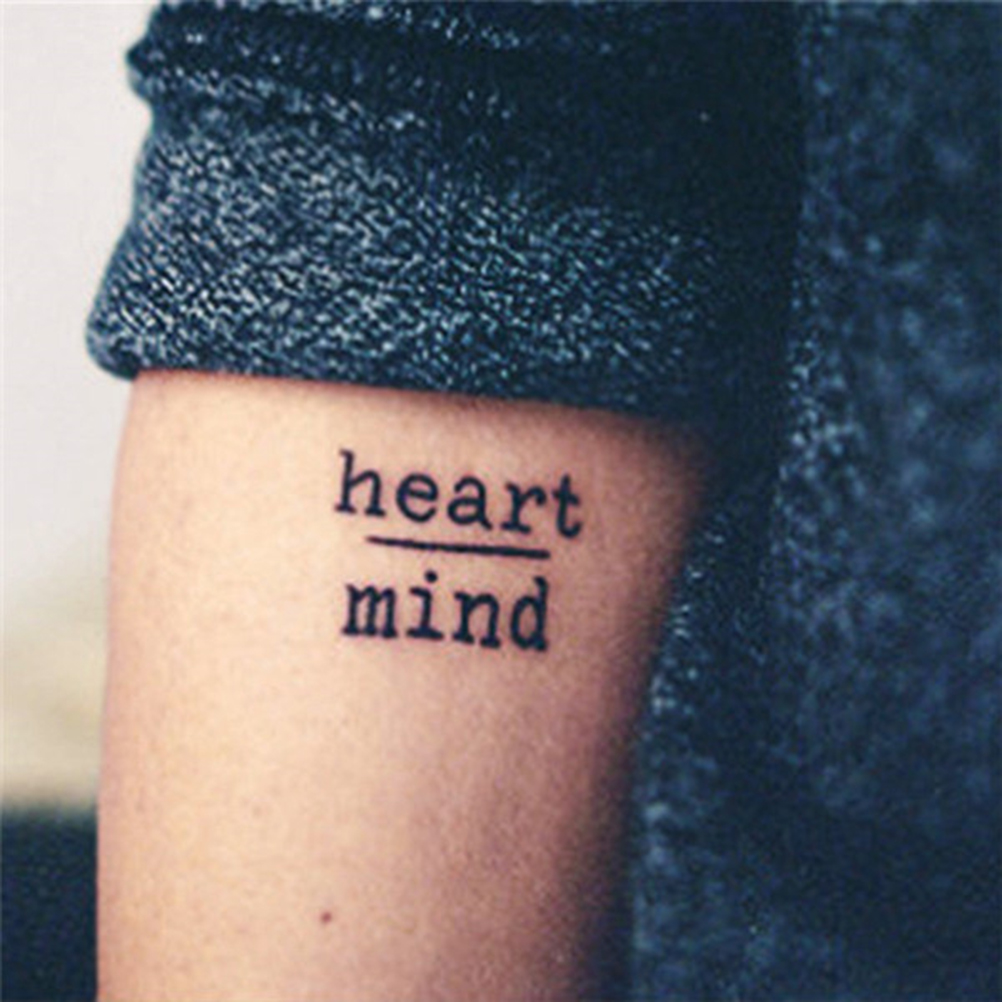 Wie viel würde dieses Heart over mind Tattoo ungefähr kosten?