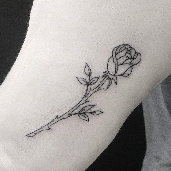 Wie viel würde so ein Rosen Tattoo kosten?