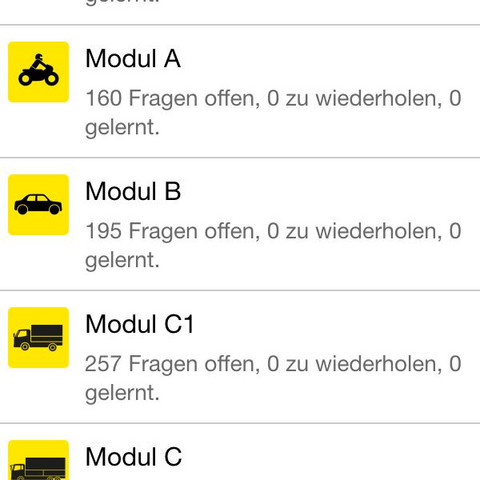 Führerschein Klasse B Test