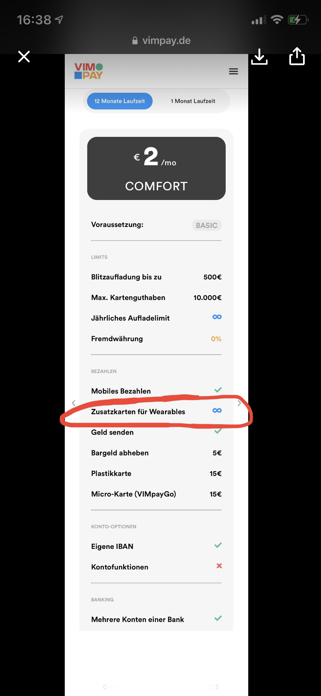 Wie viele virtuelle Karten kann man maximal bei VIMPay erstellen Wie viele virtuelle Karten kann man maximal bei VIMPay erstellen