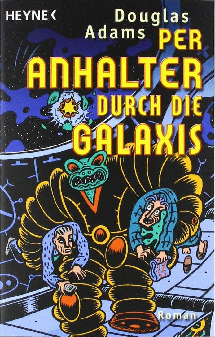 Wie viele Wörter hat das Buch "Per Anhalter durch die Galaxis"? (Wort, Anzahl)