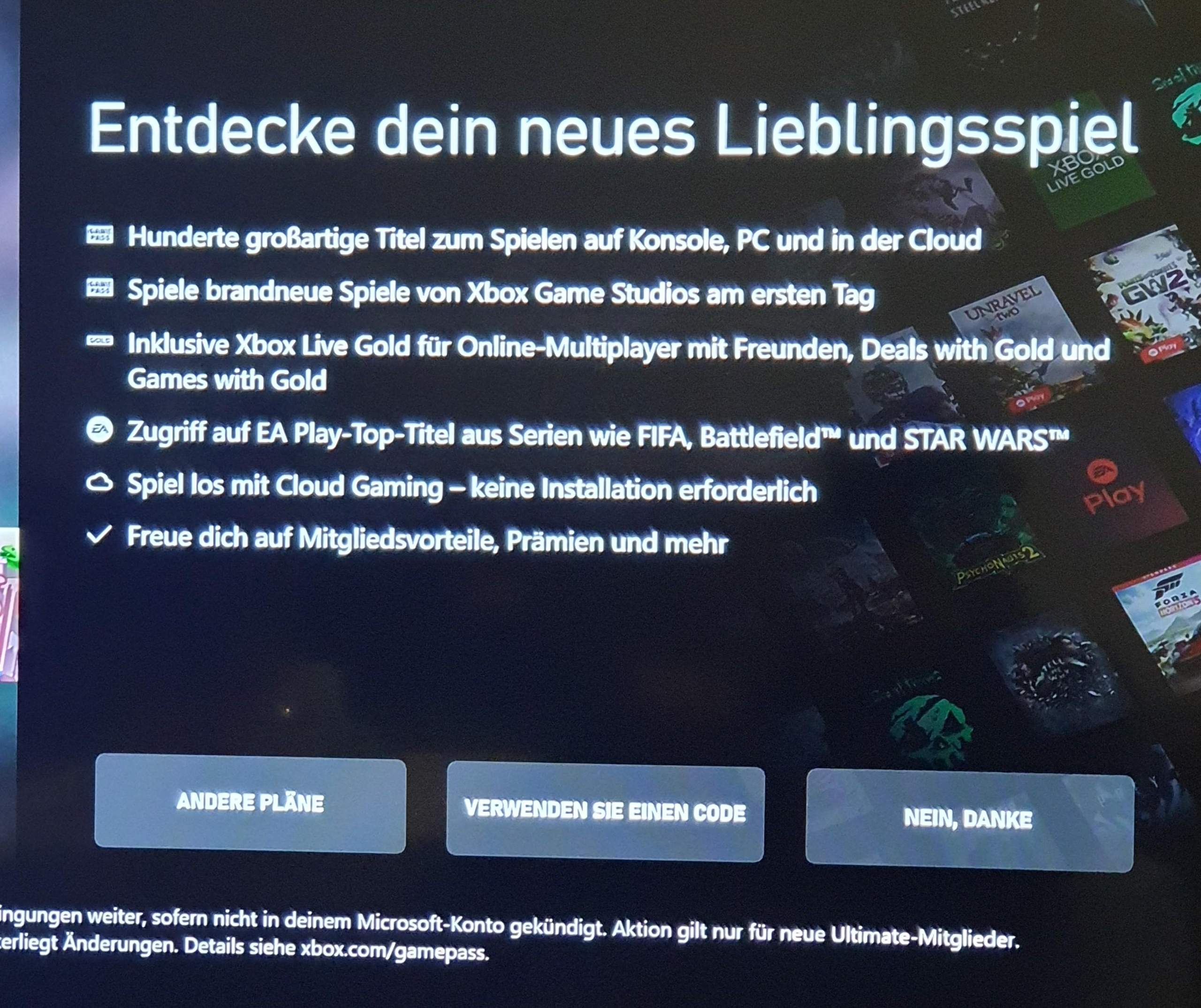 Wie wäre es mit bezahlen? (PC, Microsoft, Xbox)