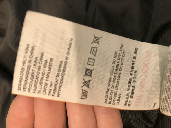 Wie wäscht man so eine jacke? (Waschmaschine, waschen, helfen)