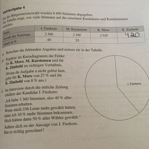 Wie Wandelt Man Eine Zahl In Prozent Um Und Wie Wandelt Man Das Dann Im Kreisdiagramm Ein