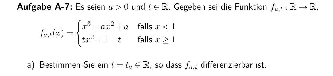 Wie Wird Differenzierbarkeit Geprüft? (rechnen, Funktion, Gleichungen)