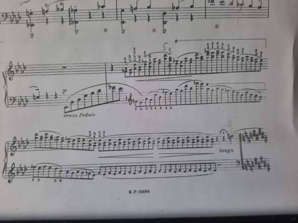 Wie wird hier das Pedal benutzt (Liebestraum No.3 - Liszt)?