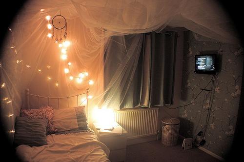 Mädchen Schlafzimmer LED Lichterketten Fee Herz geformtes Licht Romantik X8E2 