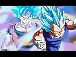 Son Goku und Vegeta blue Hair - (Anime, Gott, Kampfsport)