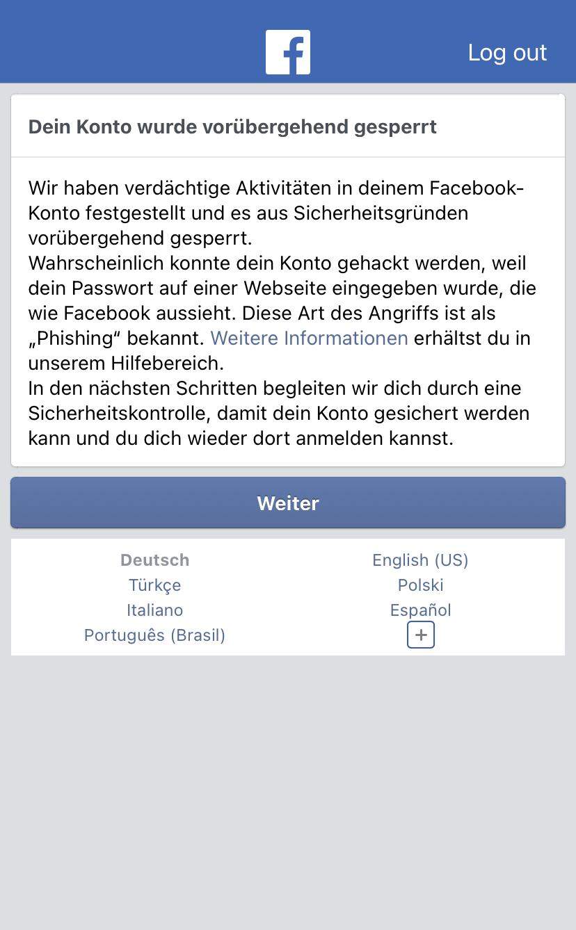 Wielange Wird Mein Facebook Gesperrt? (Sperrung)