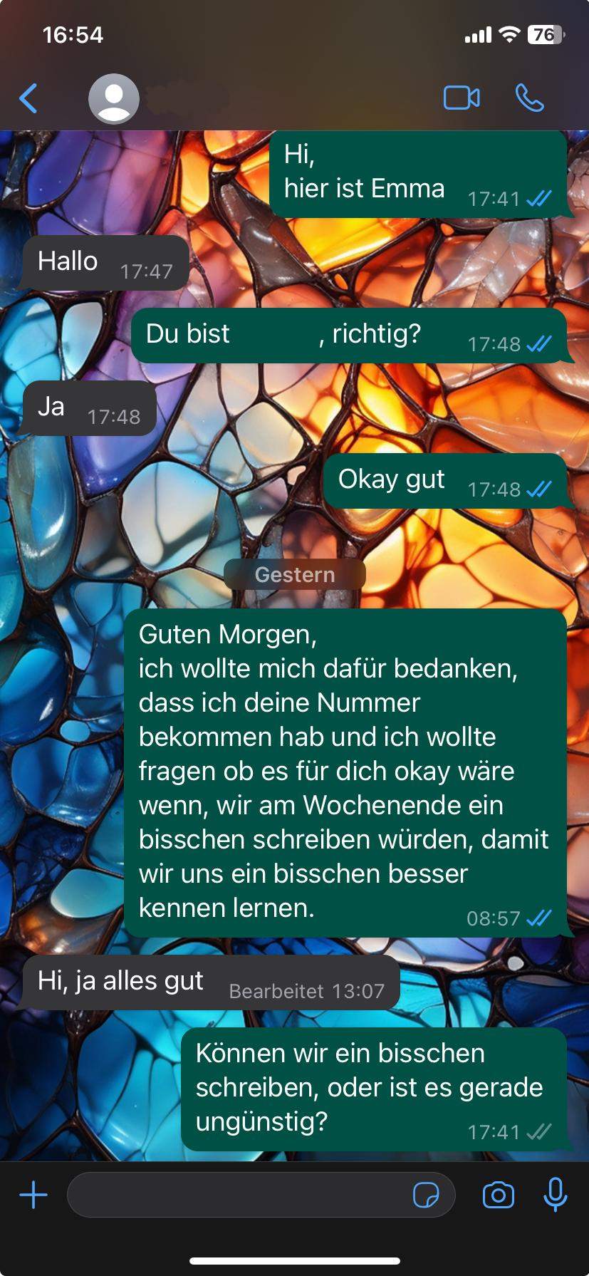 Wieso antwortet er mir nicht? (Jungs, Liebeskummer, Gefühle)
