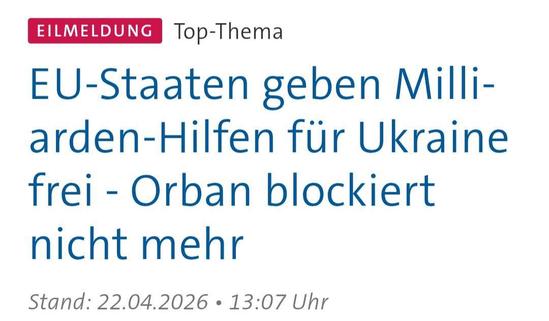 Wieso beendet Orban jetzt die Blockade? (Deutschland, Gesellschaft, USA)