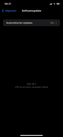 Wieso bekomm ich kein iOS 16 Update?