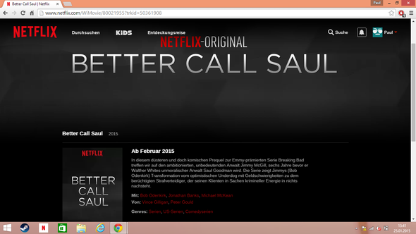 "Better Call Saul"  eine Netflix Original Serie?! - (Serie, Netflix, Original)