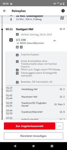 Wieso braucht mein ICE 70 Minuten von Stuttgart nach Heidelberg?