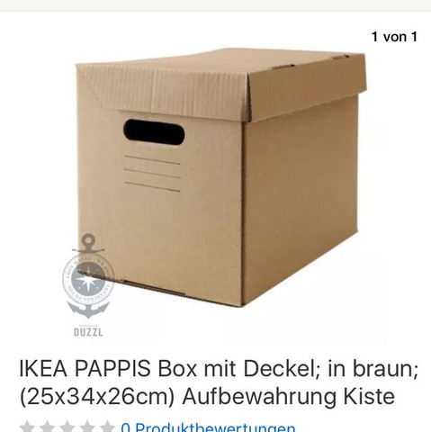 Diese Schachtel kostet bei IKEA 99 Cent.  - (eBay, IKEA)