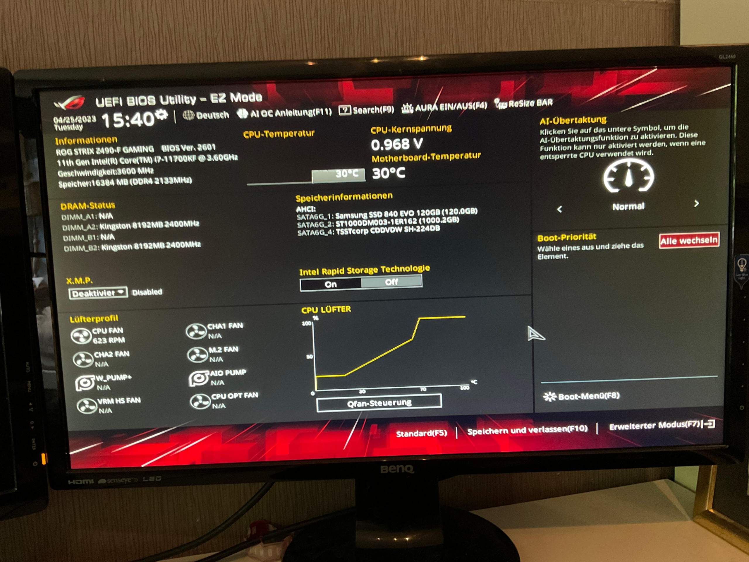 Wieso findet mein Mainboard keine Bootable devices? (Gaming PC, CPU, BIOS)