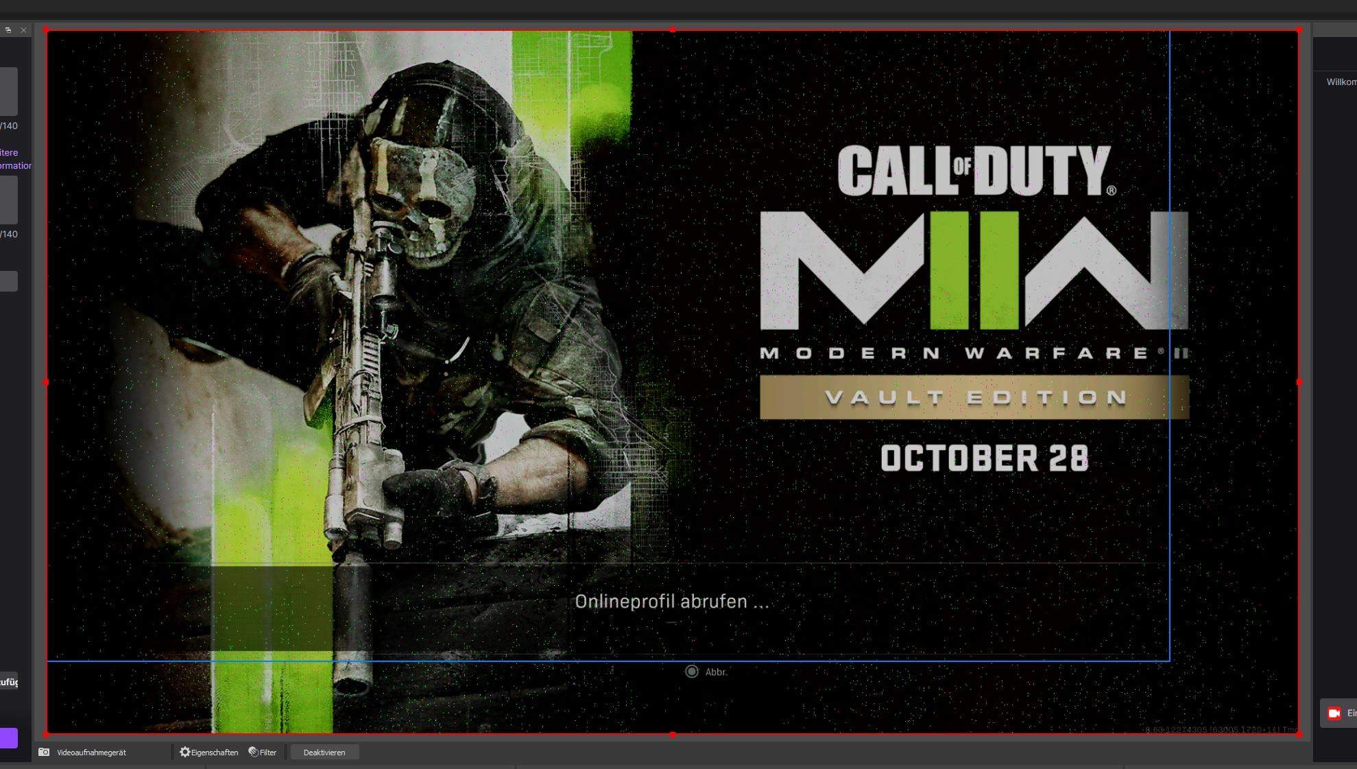 Wieso habe ich grüne Punkte bei OBS ( PS5 + Elgato S60 +)? (PC, Call of