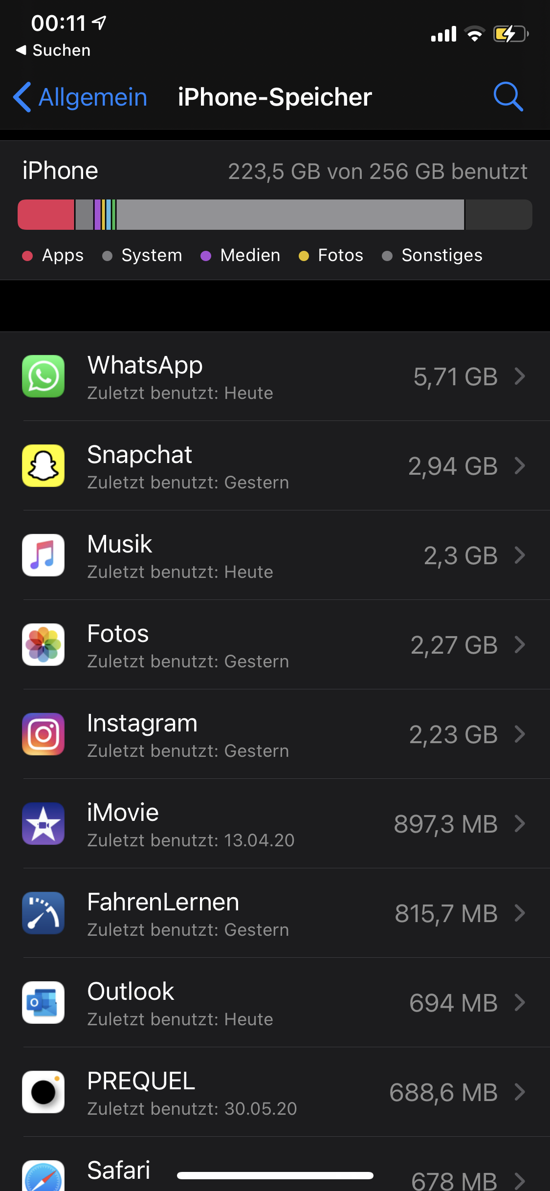 Handy Speicher Voll Aber Nichts Drauf Wieso ist mein Speicher voll (Iphone X)? (Handy, Smartphone, Apple)