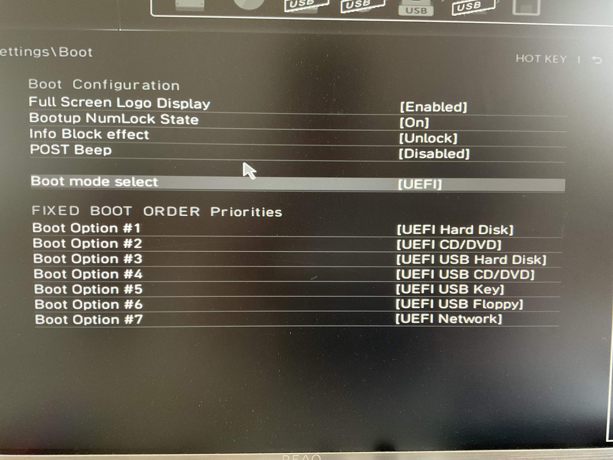 Wieso ist meine ssd im boot mode uefi nicht vorhanden windows bios